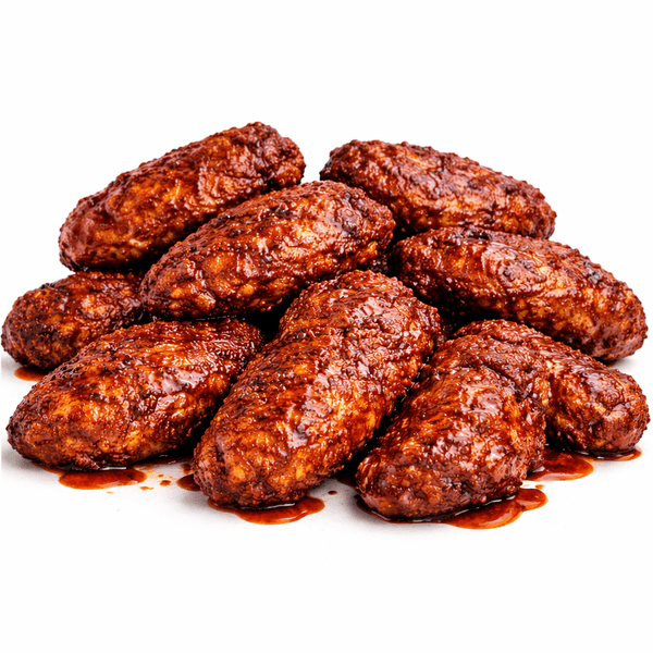 10 Fried & Flamed Wings