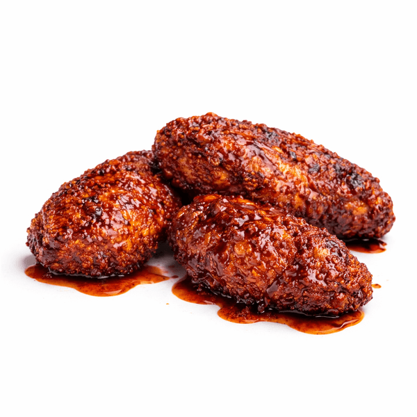 3 Fried & Flamed Wings
