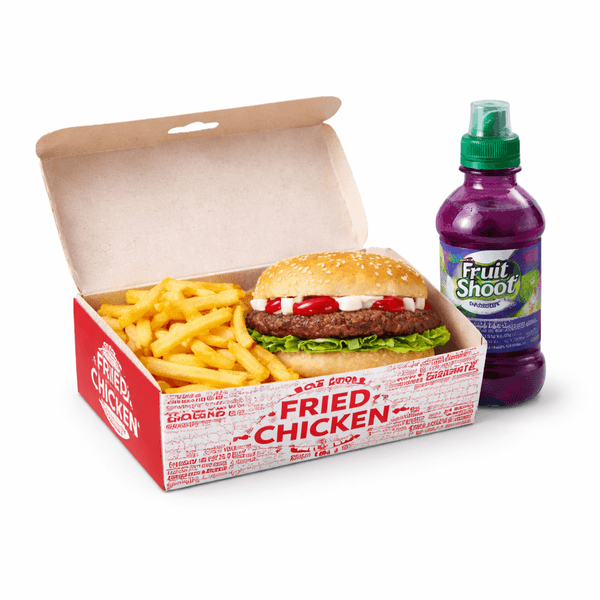 Kids Beef Burger Meal