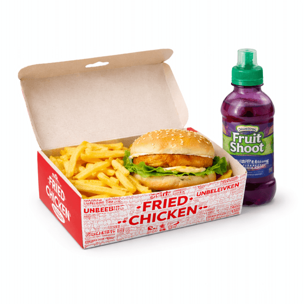Kids Steak Burger Meal