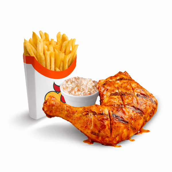 Quarter Peri Chicken, Fries & Side
